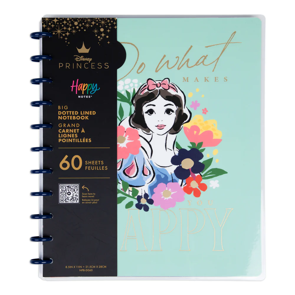 Disney Snow White - Dotted Lined Big Notebook - 60 Sheets - Image 7