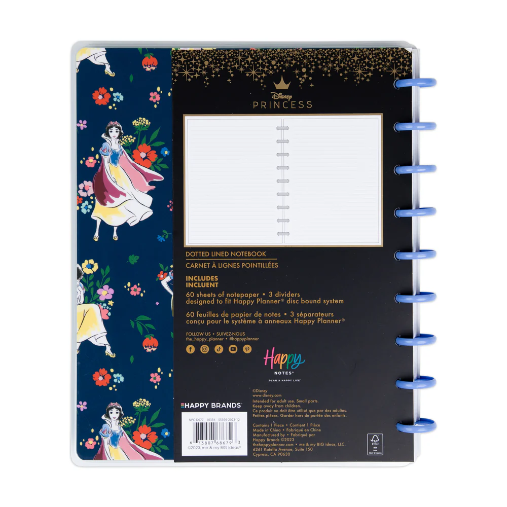 Disney Snow White - Dotted Lined Classic Notebook - 60 Sheets - Image 8