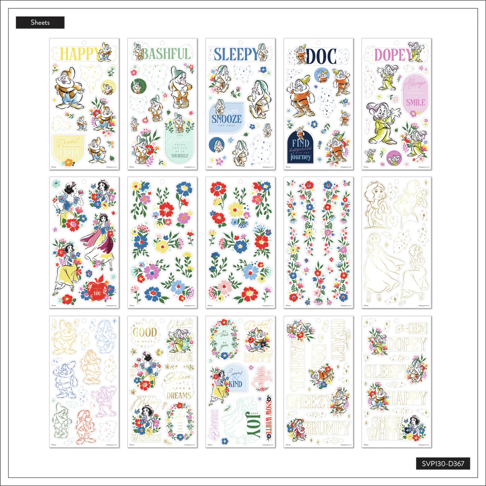 Disney Snow White - Value Pack Stickers - Image 5