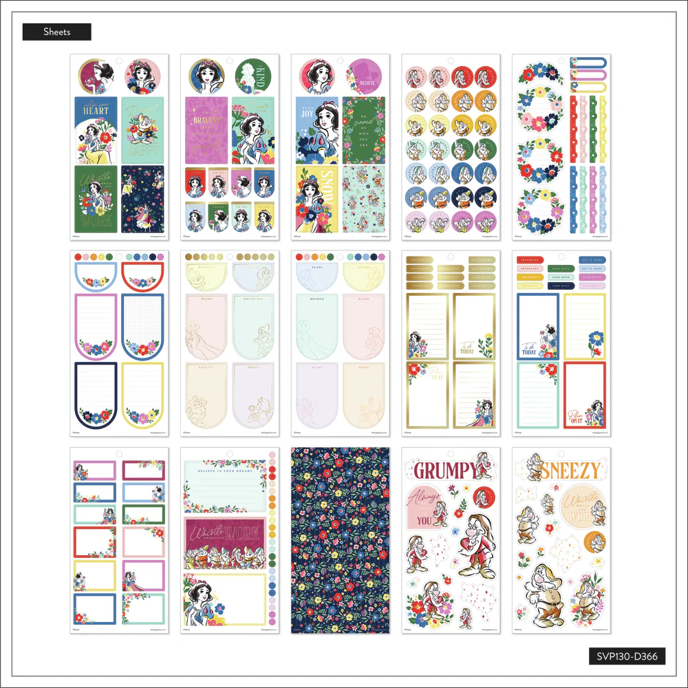 Disney Snow White - Value Pack Stickers - Big - Image 4