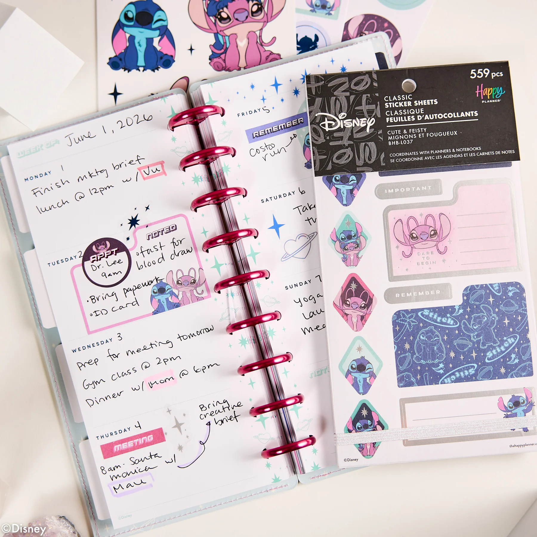 Disney Stitch & Angel - Be Happy Box - Image 12
