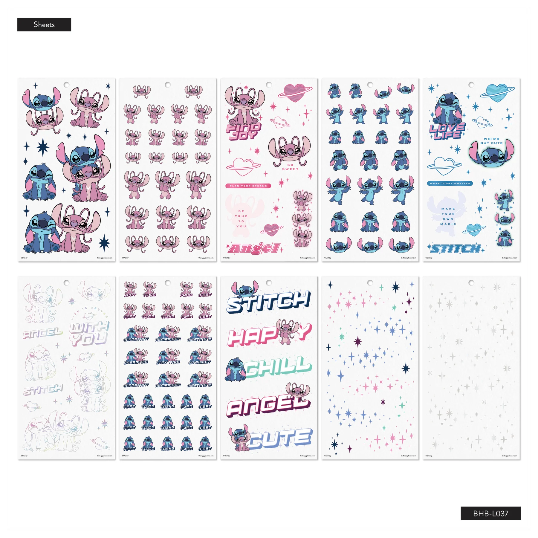 Disney Stitch & Angel - Be Happy Box - Image 40