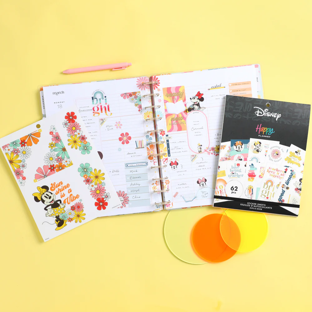 Disney Sunny Minnie Teacher - Large Value Pack Stickers - Image 3