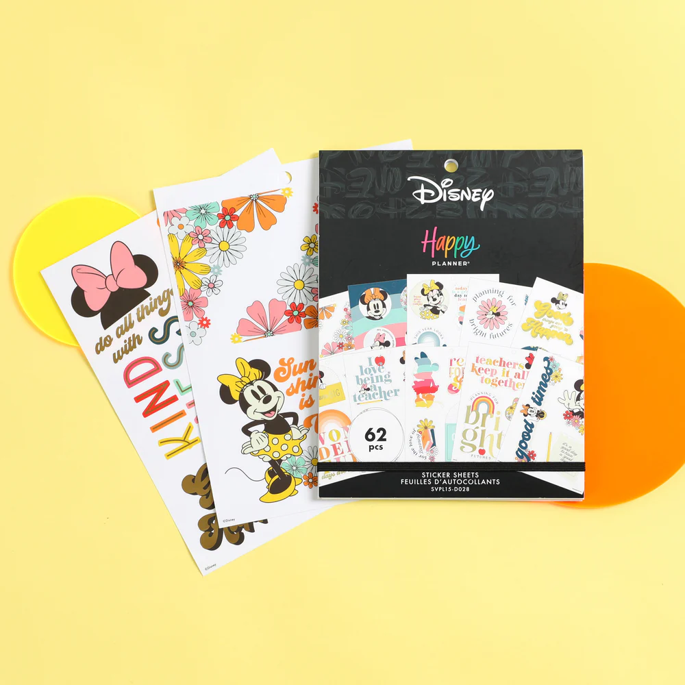 Disney Sunny Minnie Teacher - Large Value Pack Stickers - Image 5