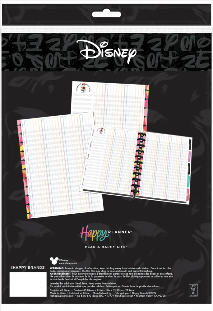 Disney Sunny Minnie Teacher - Teacher Checklist Big Filler Paper - 40 Sheets - Image 5
