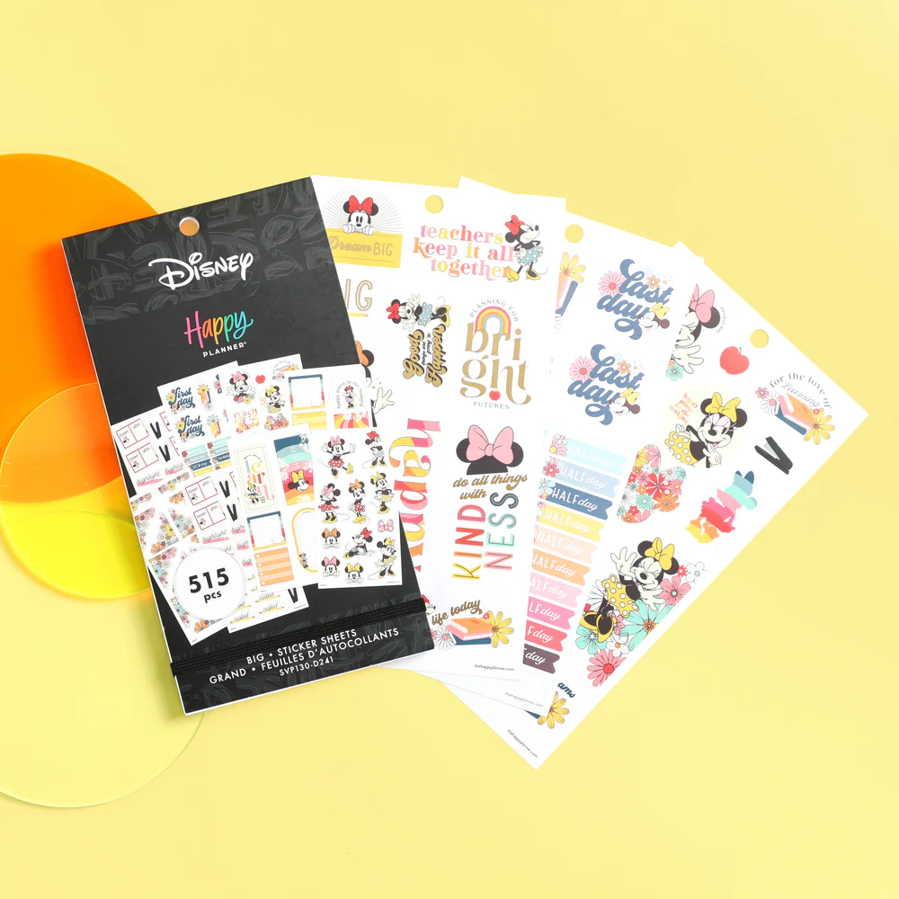 Disney Sunny Minnie Teacher - Value Pack Stickers - Big - Image 4