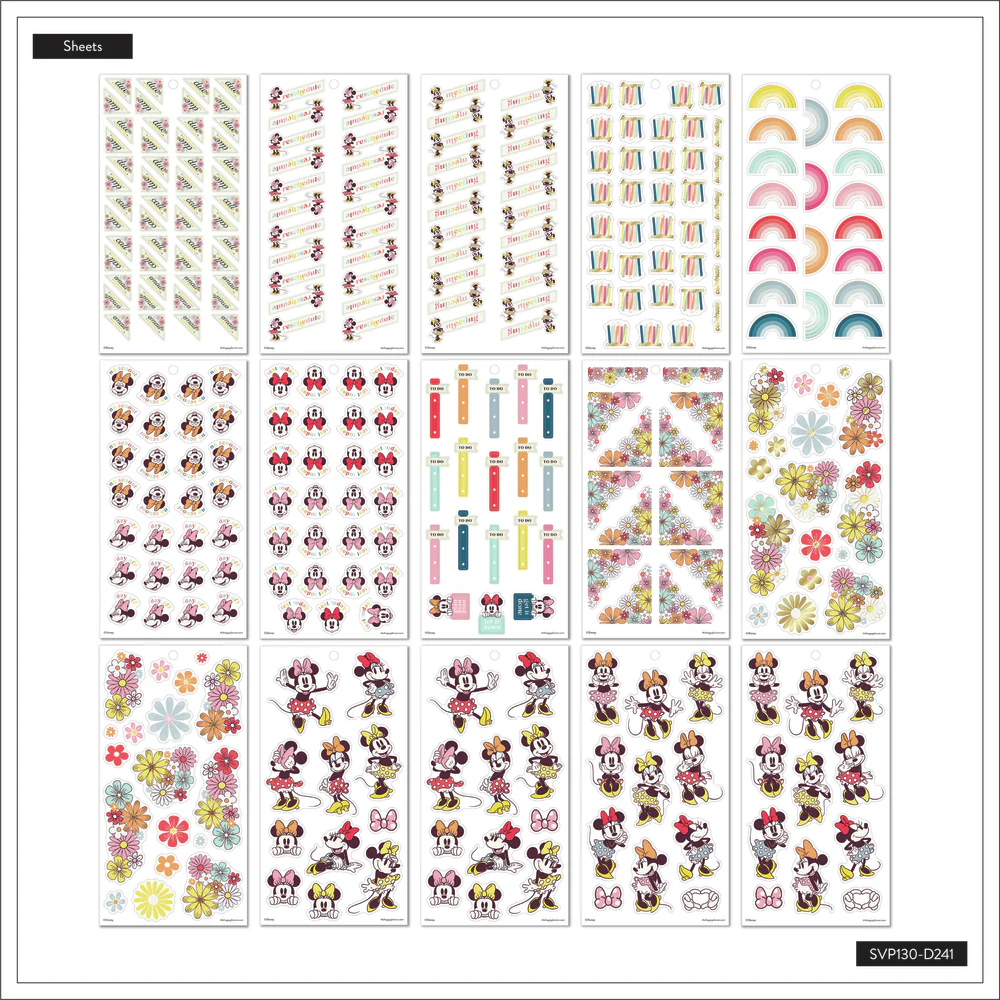 Disney Sunny Minnie Teacher - Value Pack Stickers - Big - Image 7