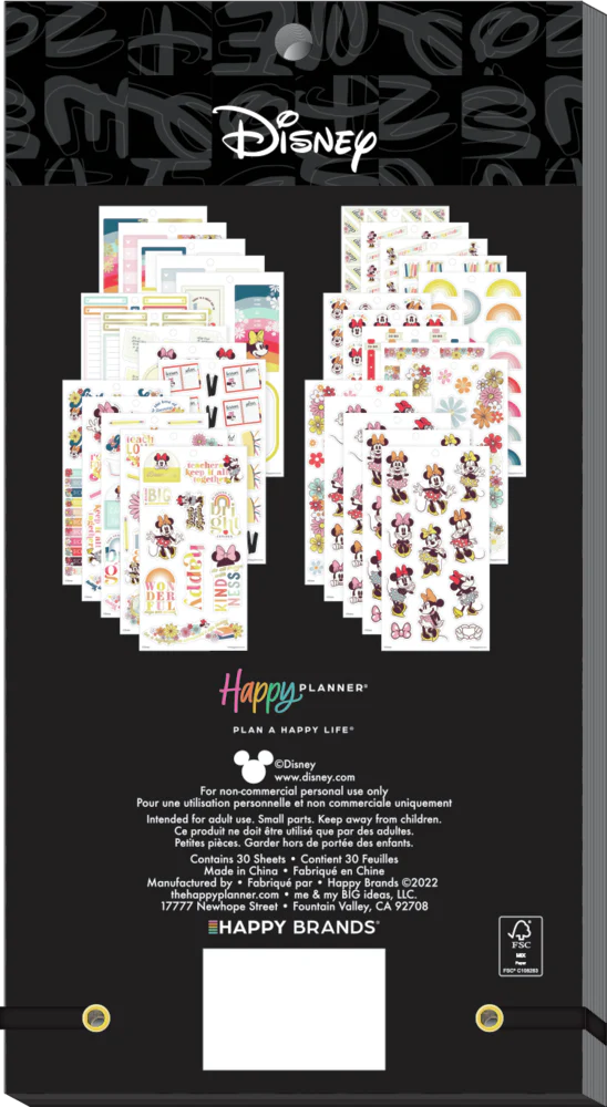 Disney Sunny Minnie Teacher - Value Pack Stickers - Big - Image 8