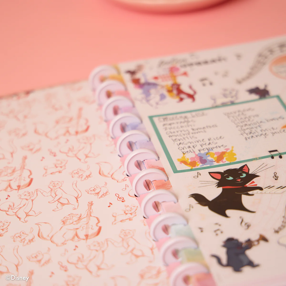 Disney The Aristocats - Dotted Lined Big Notebook - 60 Sheets - Image 4