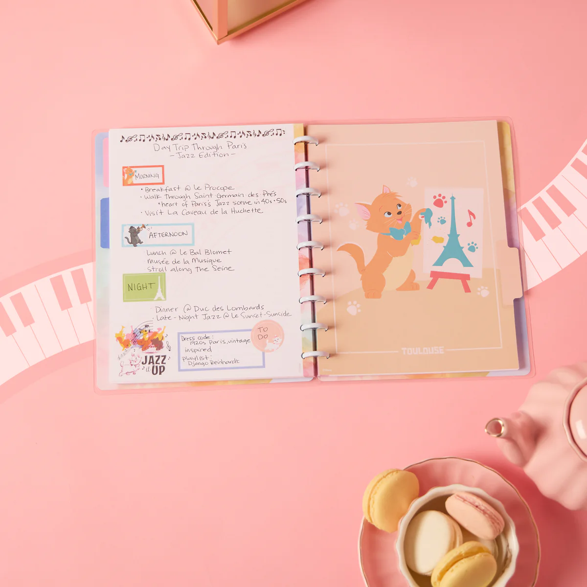 Disney The Aristocats - Dotted Lined Classic Notebook - 60 Sheets - Image 5