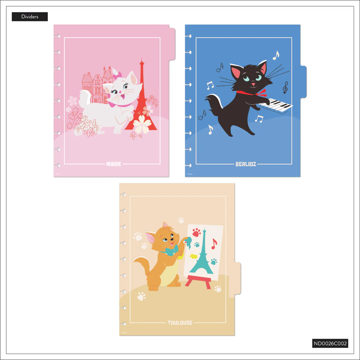 Disney The Aristocats - Dotted Lined Classic Notebook - 60 Sheets - Image 8