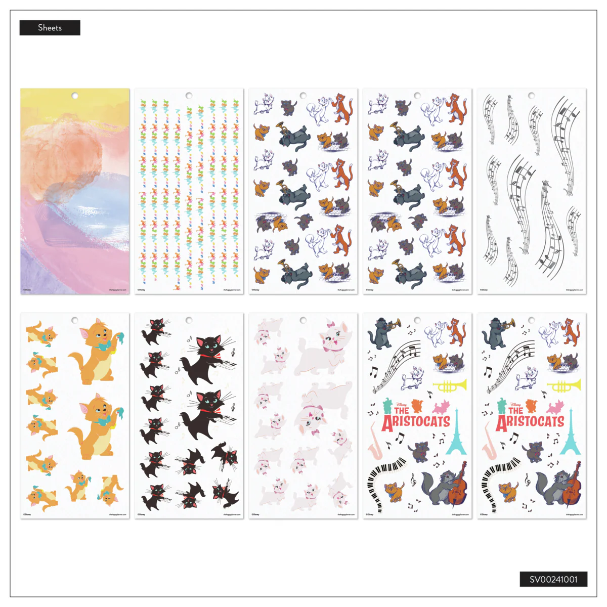 Disney The Aristocats - Value Pack Stickers - Big - Image 7