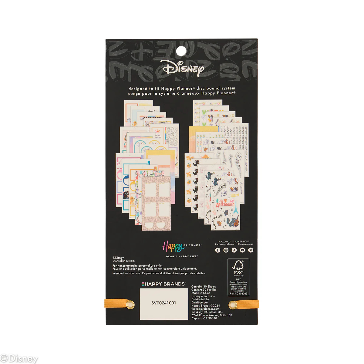 Disney The Aristocats - Value Pack Stickers - Big - Image 9