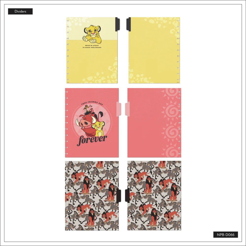Disney The Lion King Embrace Your Wild - Dotted Lined Big Notebook - 60 Sheets - Image 6