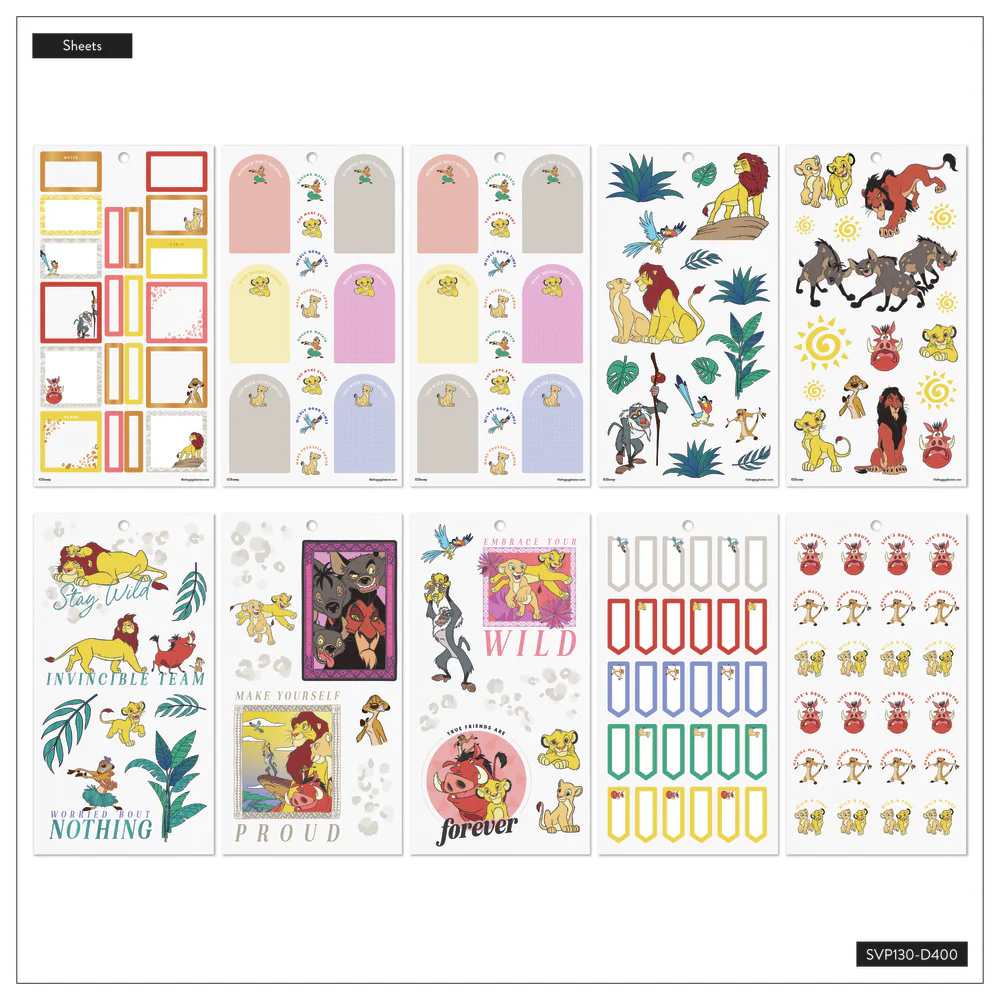 Disney The Lion King Embrace Your Wild - Value Pack Stickers - Image 6