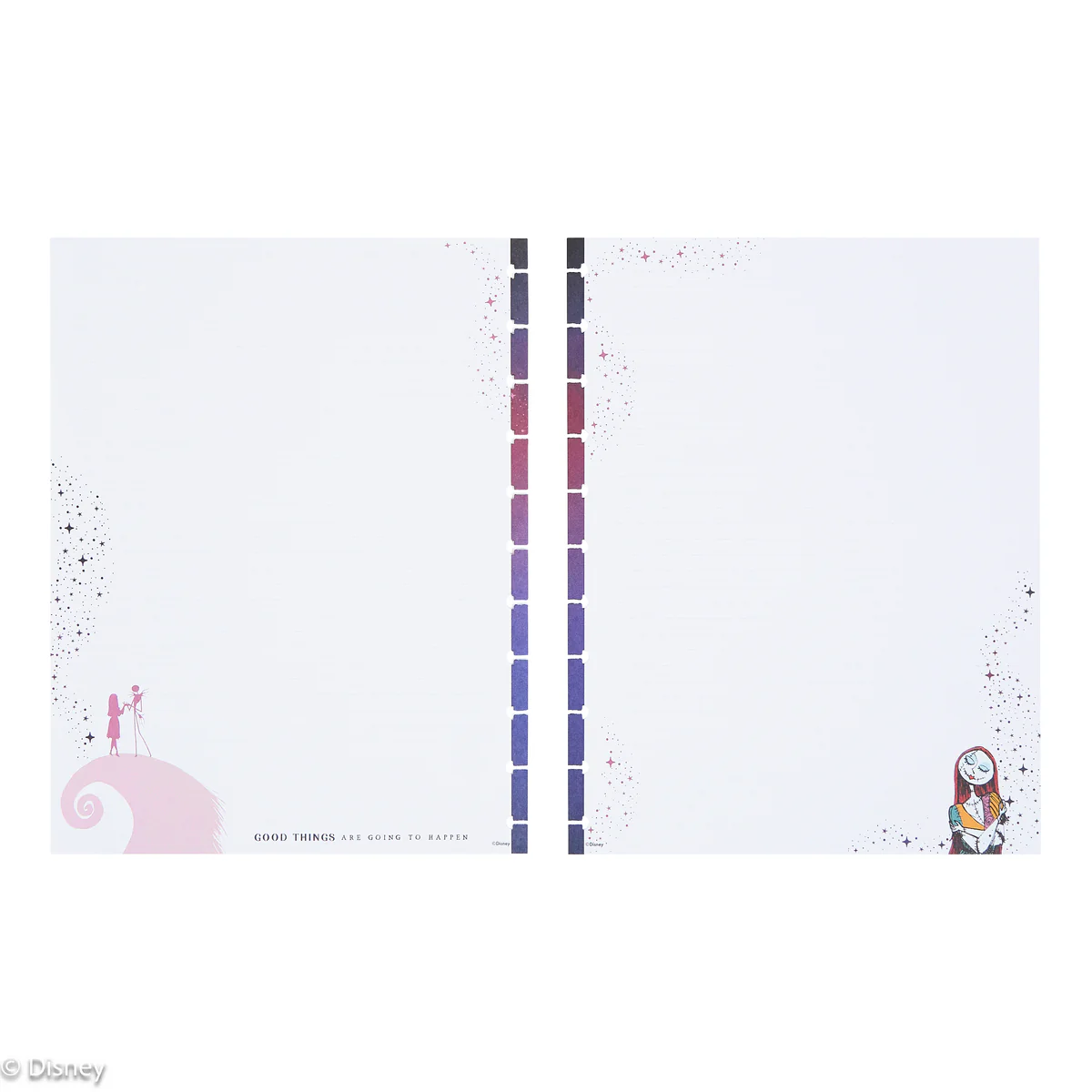 Disney Tim Burton's The Nightmare Before Christmas Celestial - Dotted Lined Big Filler Paper - 40 Sheets - Image 4