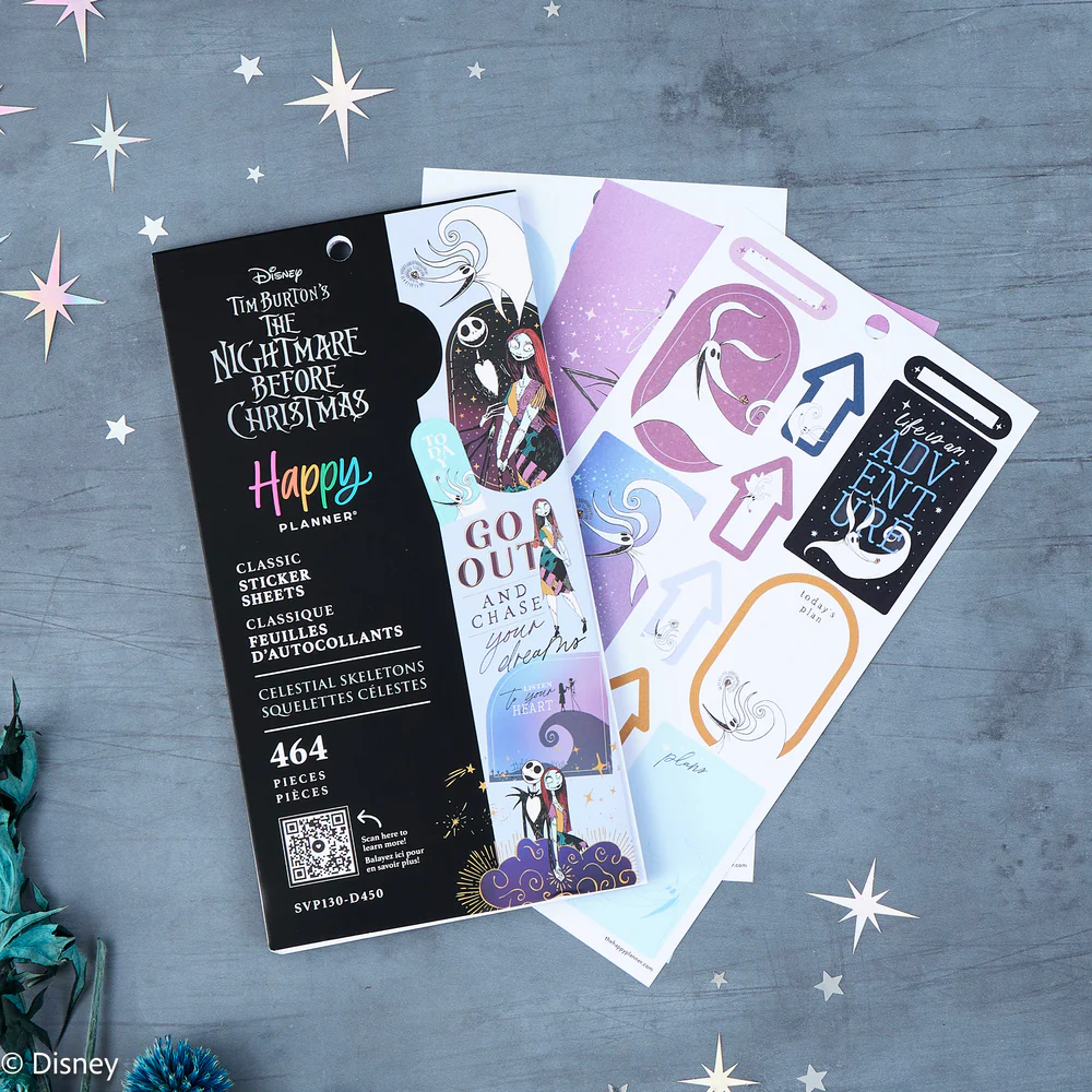 Disney Tim Burton's The Nightmare Before Christmas Celestial - Value Pack Stickers - Image 4