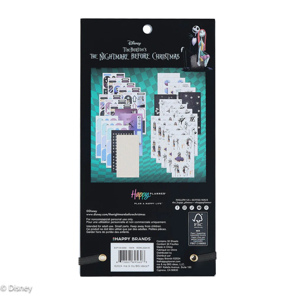 Disney Tim Burton's The Nightmare Before Christmas Celestial - Value Pack Stickers - Image 8