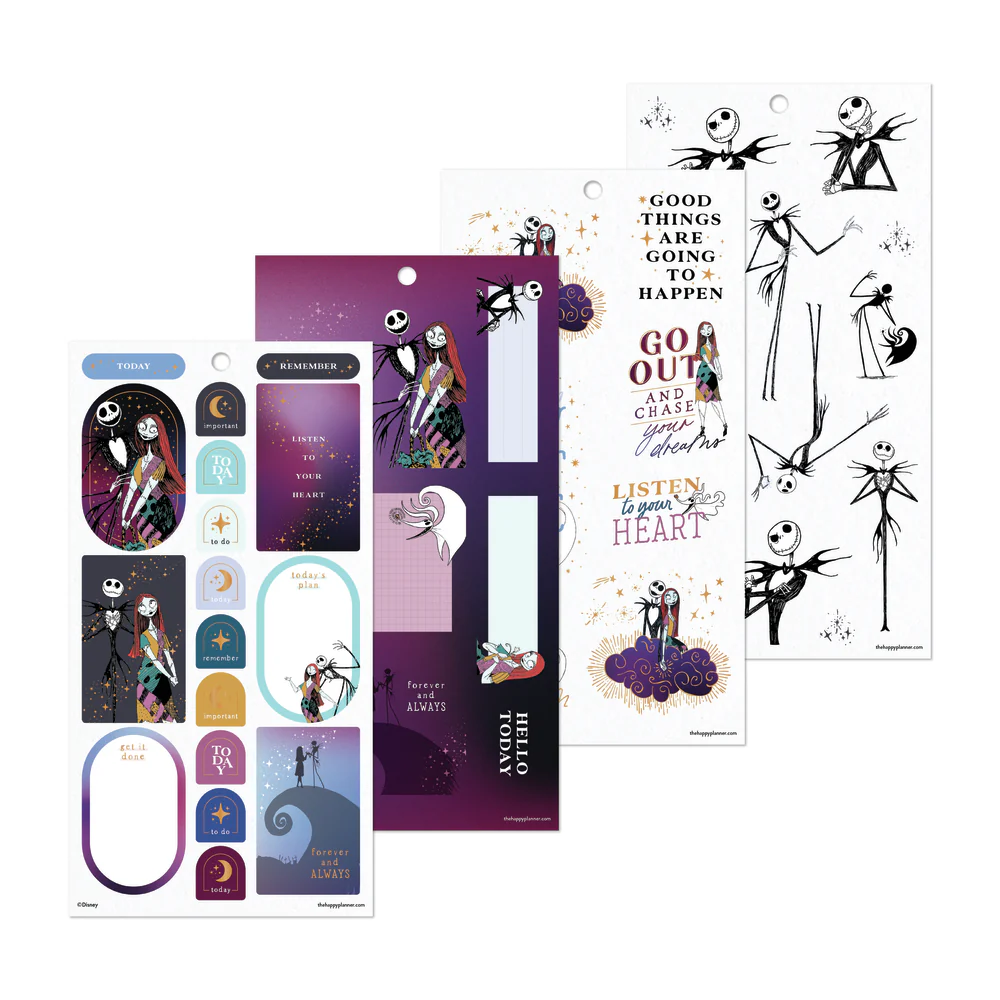 Disney Tim Burton's The Nightmare Before Christmas Celestial - Value Pack Stickers - Image 9