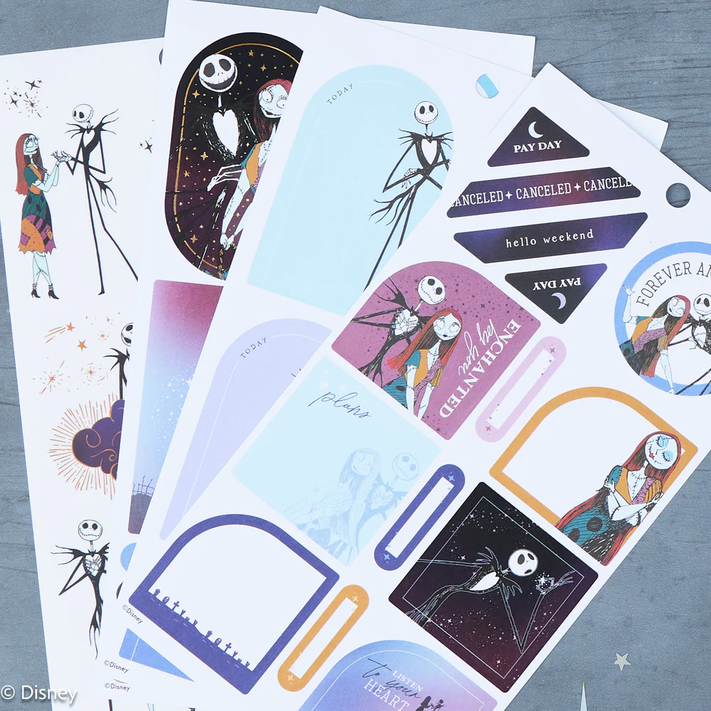 Disney Tim Burton's The Nightmare Before Christmas Celestial - Value Pack Stickers - Big - Image 3