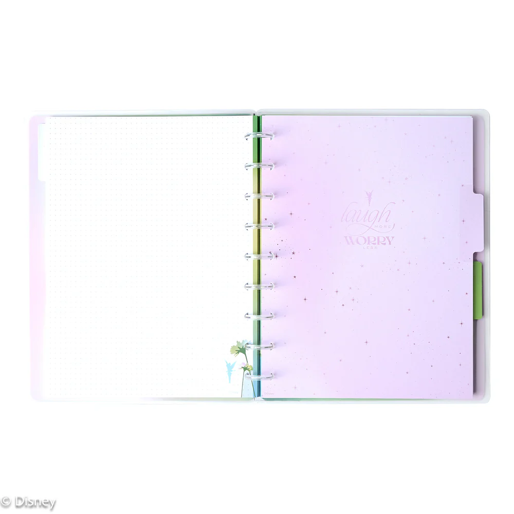 Disney Tinker Bell Stay Sparkly - Dot Grid Classic Notebook - 60 Sheets - Image 5