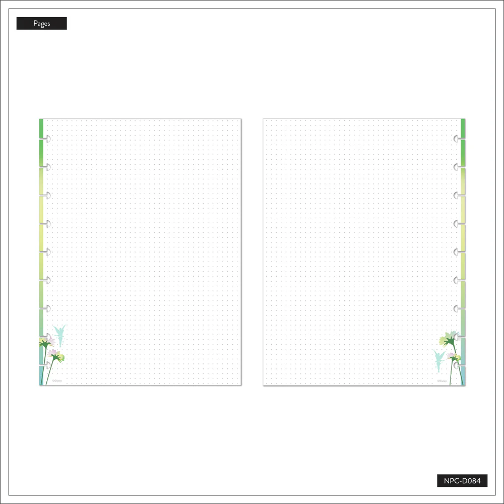 Disney Tinker Bell Stay Sparkly - Dot Grid Classic Notebook - 60 Sheets - Image 7