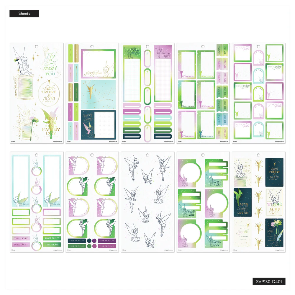 Disney Tinker Bell Stay Sparkly - Value Pack Stickers - Image 5