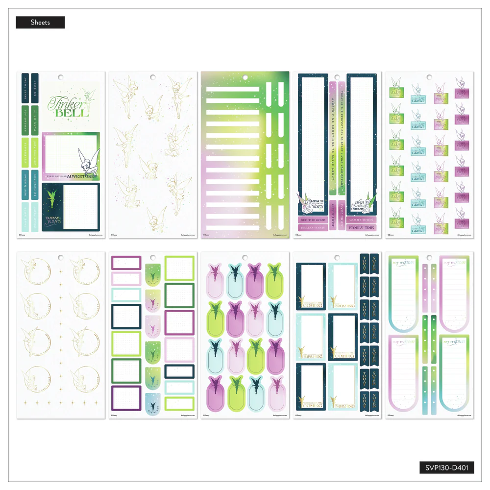 Disney Tinker Bell Stay Sparkly - Value Pack Stickers - Image 6