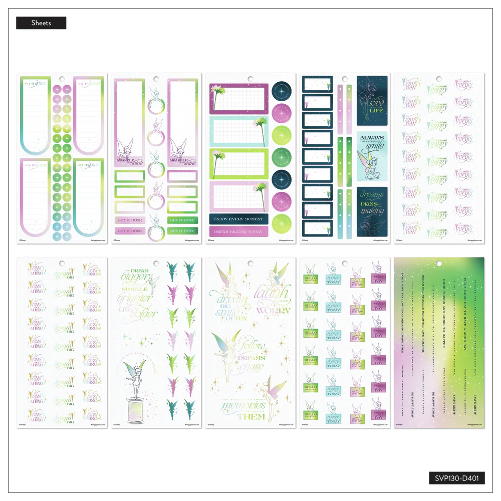 Disney Tinker Bell Stay Sparkly - Value Pack Stickers - Image 7
