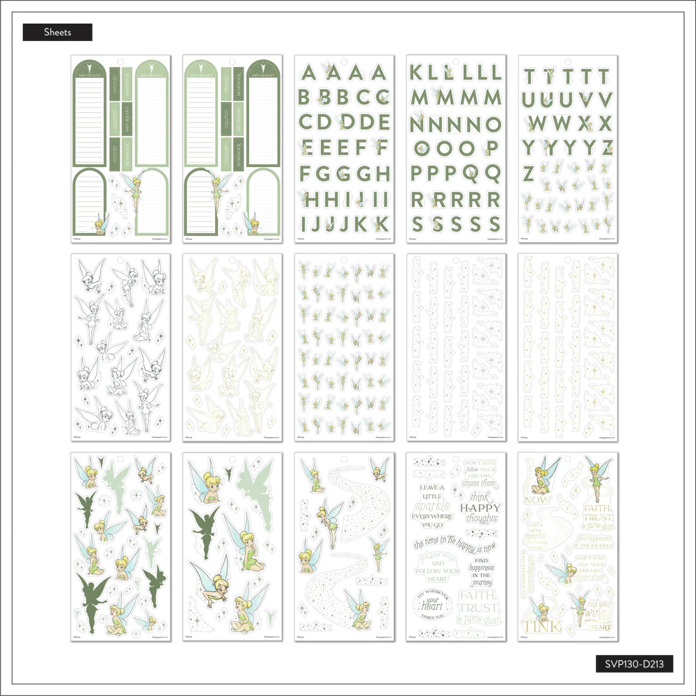 Disney Tinker Bell Find Your Wings - Value Pack Stickers - Image 8