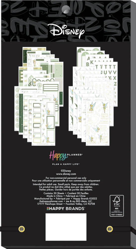 Disney Tinker Bell Find Your Wings - Value Pack Stickers - Image 9