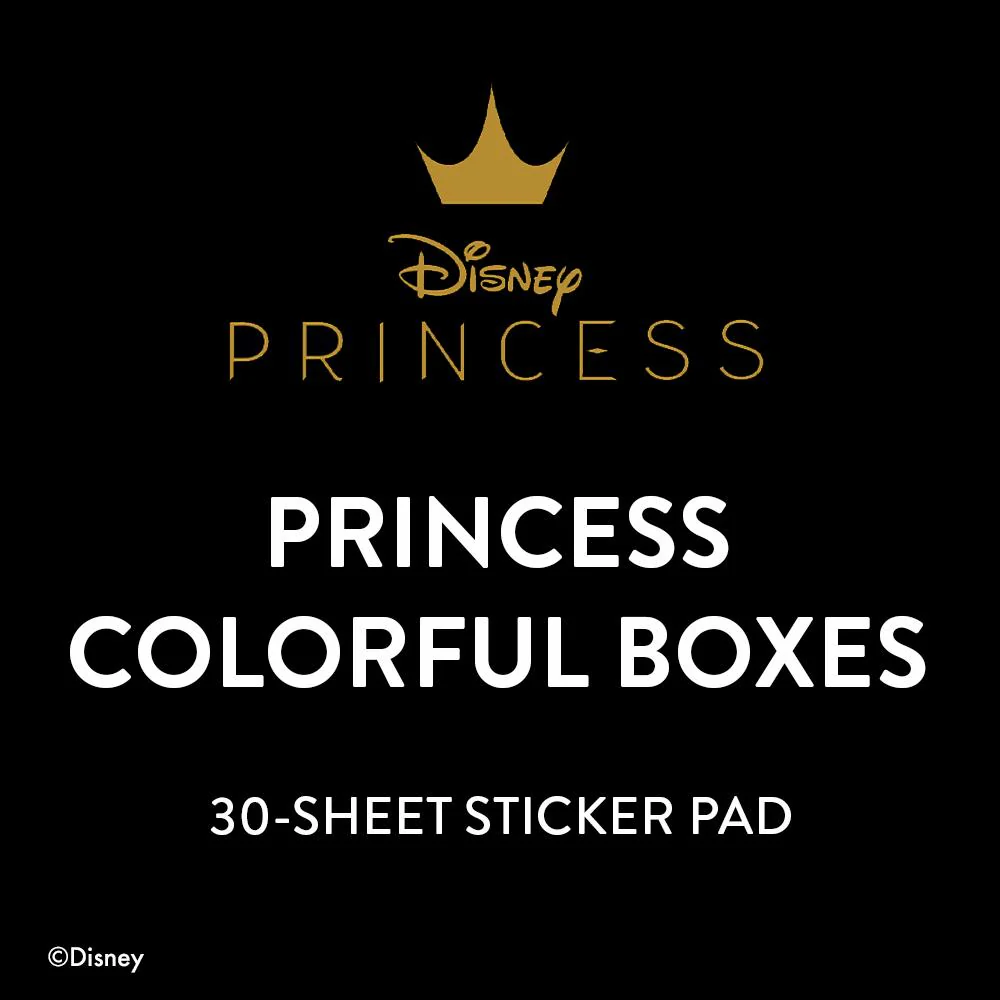 Disney Â© Value Pack Stickers - Princess Colorful Boxes - Image 5