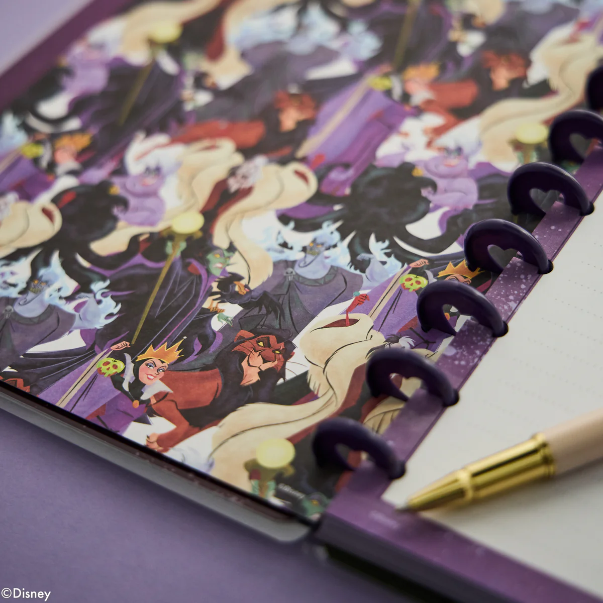 Disney Villains - Dotted Lined Classic Notebook - 60 Sheets - Image 2