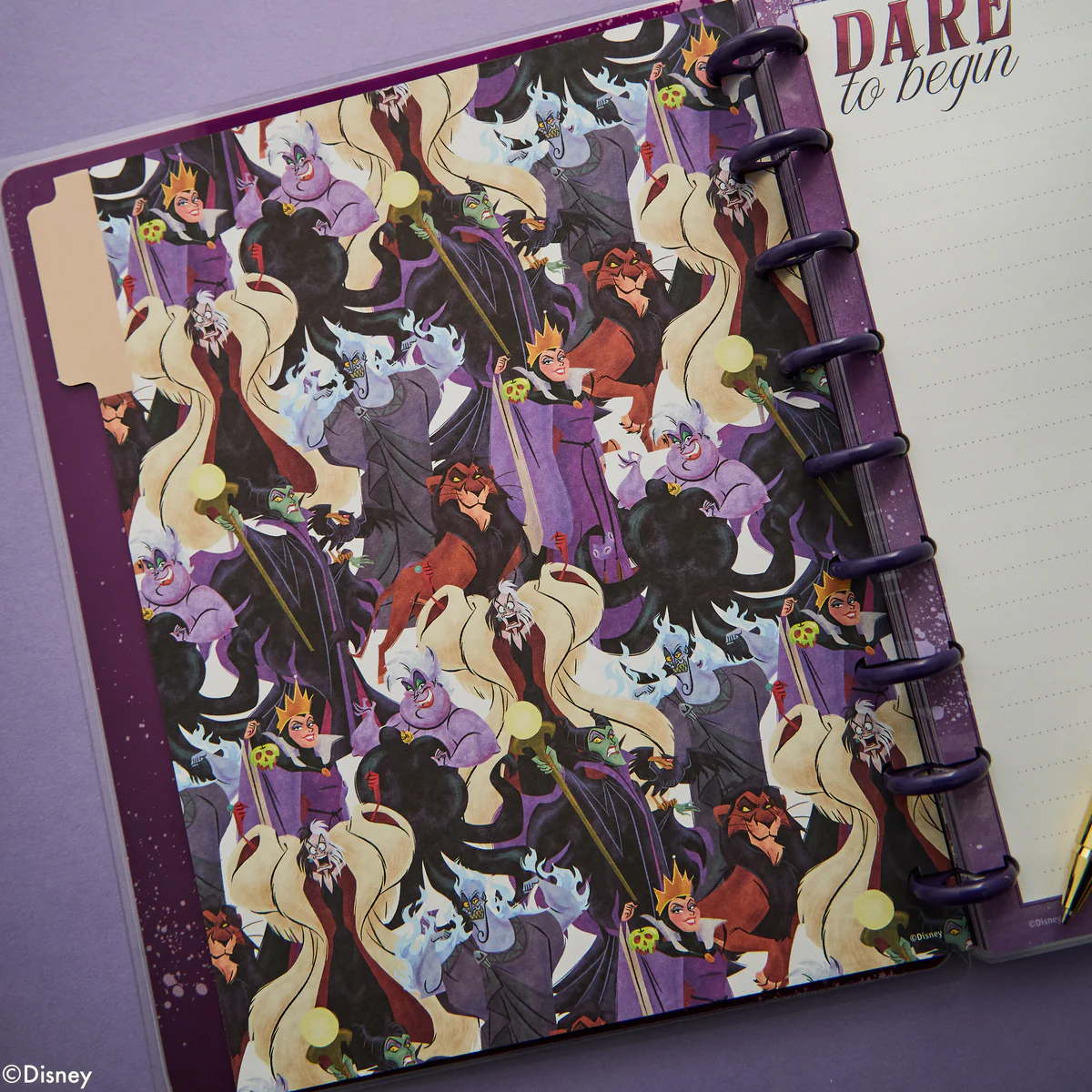 Disney Villains - Dotted Lined Classic Notebook - 60 Sheets - Image 4