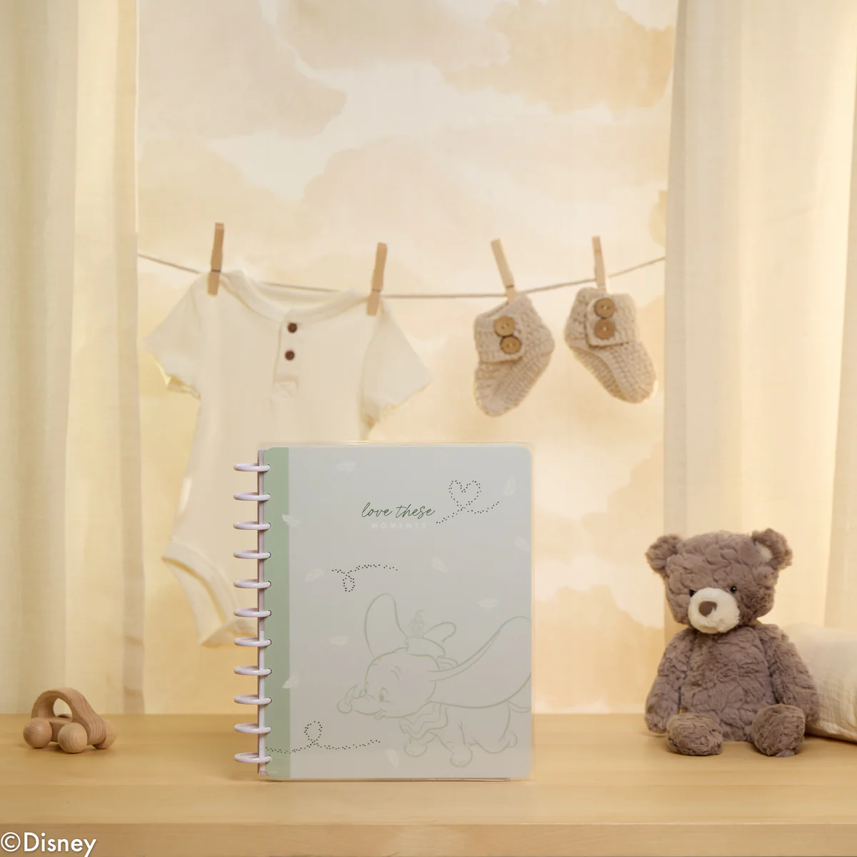 Disney Welcome Little One Baby - Big Happy Memory Keeping Photo Journal - 80 Sheets - Image 3