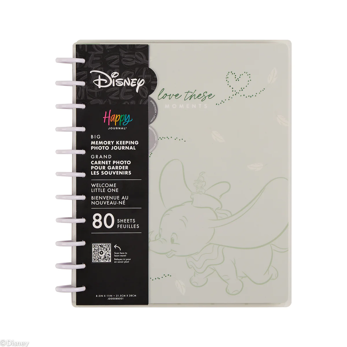 Disney Welcome Little One Baby - Big Happy Memory Keeping Photo Journal - 80 Sheets - Image 31