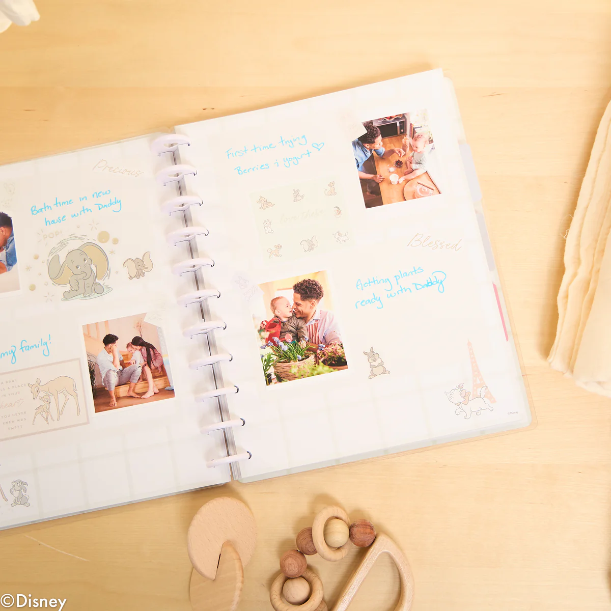 Disney Welcome Little One Baby - Big Happy Memory Keeping Photo Journal - 80 Sheets - Image 8