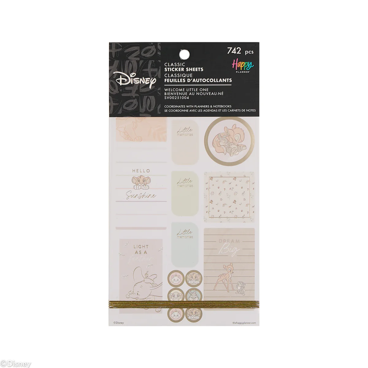Disney Welcome Little One Baby - Value Pack Stickers - Image 11