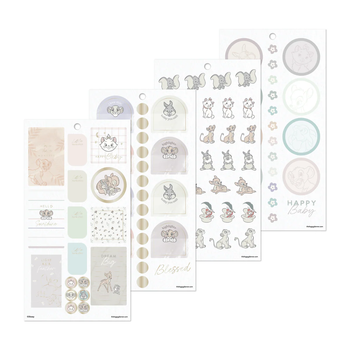 Disney Welcome Little One Baby - Value Pack Stickers - Image 16