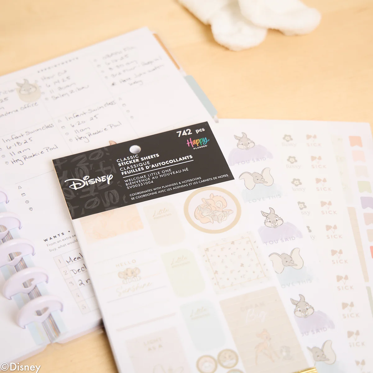 Disney Welcome Little One Baby - Value Pack Stickers - Image 5