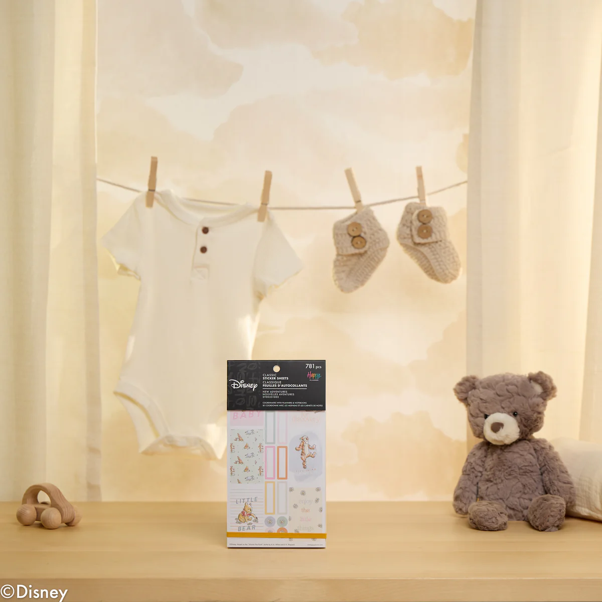 Disney Winnie the Pooh Baby - Value Pack Stickers - Image 3