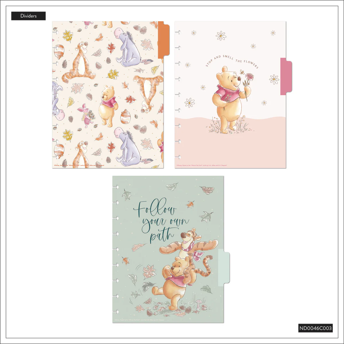Disney Winnie the Pooh Seasonal - Dotted Lined Classic Notebook - 60 Sheets - Image 13