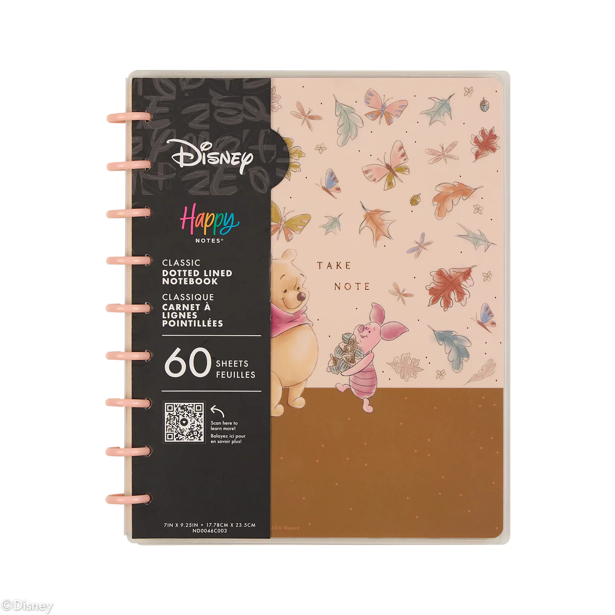 Disney Winnie the Pooh Seasonal - Dotted Lined Classic Notebook - 60 Sheets - Image 15