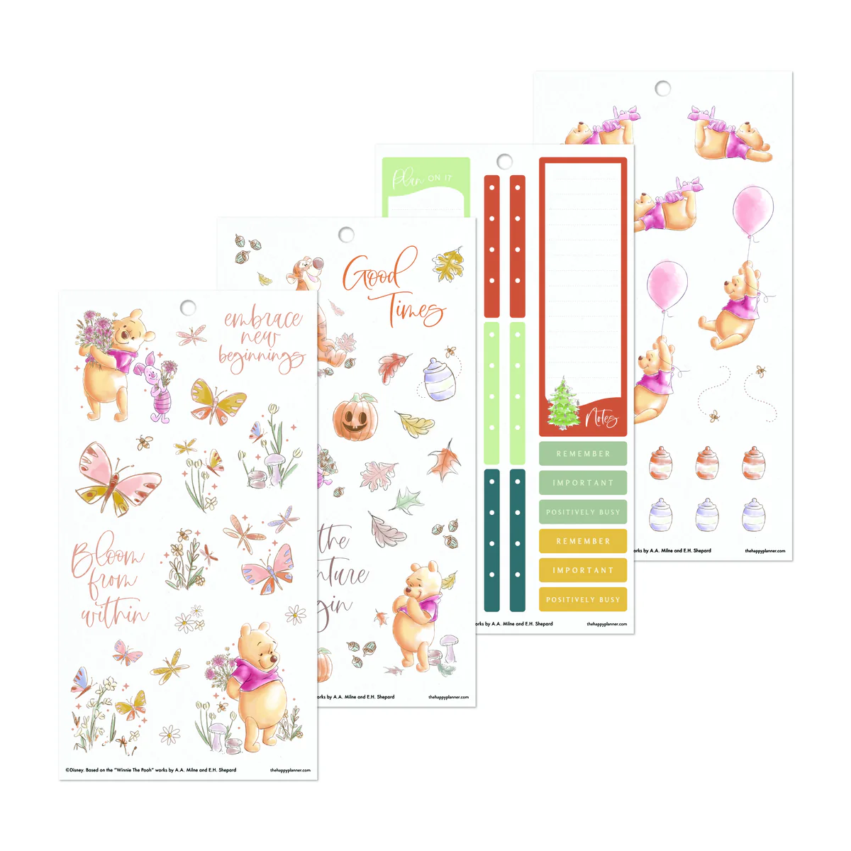 Disney Winnie the Pooh Seasonal - Value Pack Stickers - Image 14