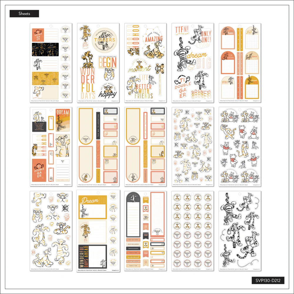Disney Winnie the Pooh Wonderful Things - Value Pack Stickers - Image 6