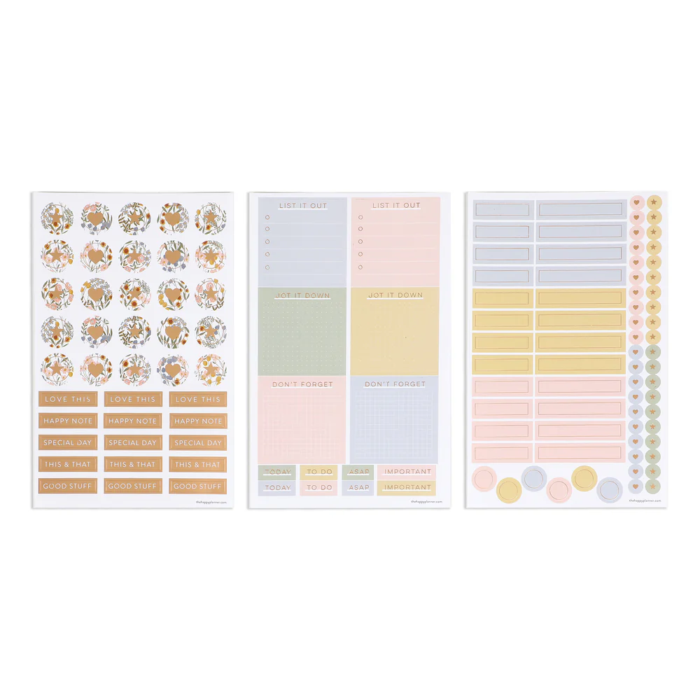 Ditsy Wildflower - Bullet Dot Grid Happy Journal® - 80 Sheets - 160gsm Paper - Image 6
