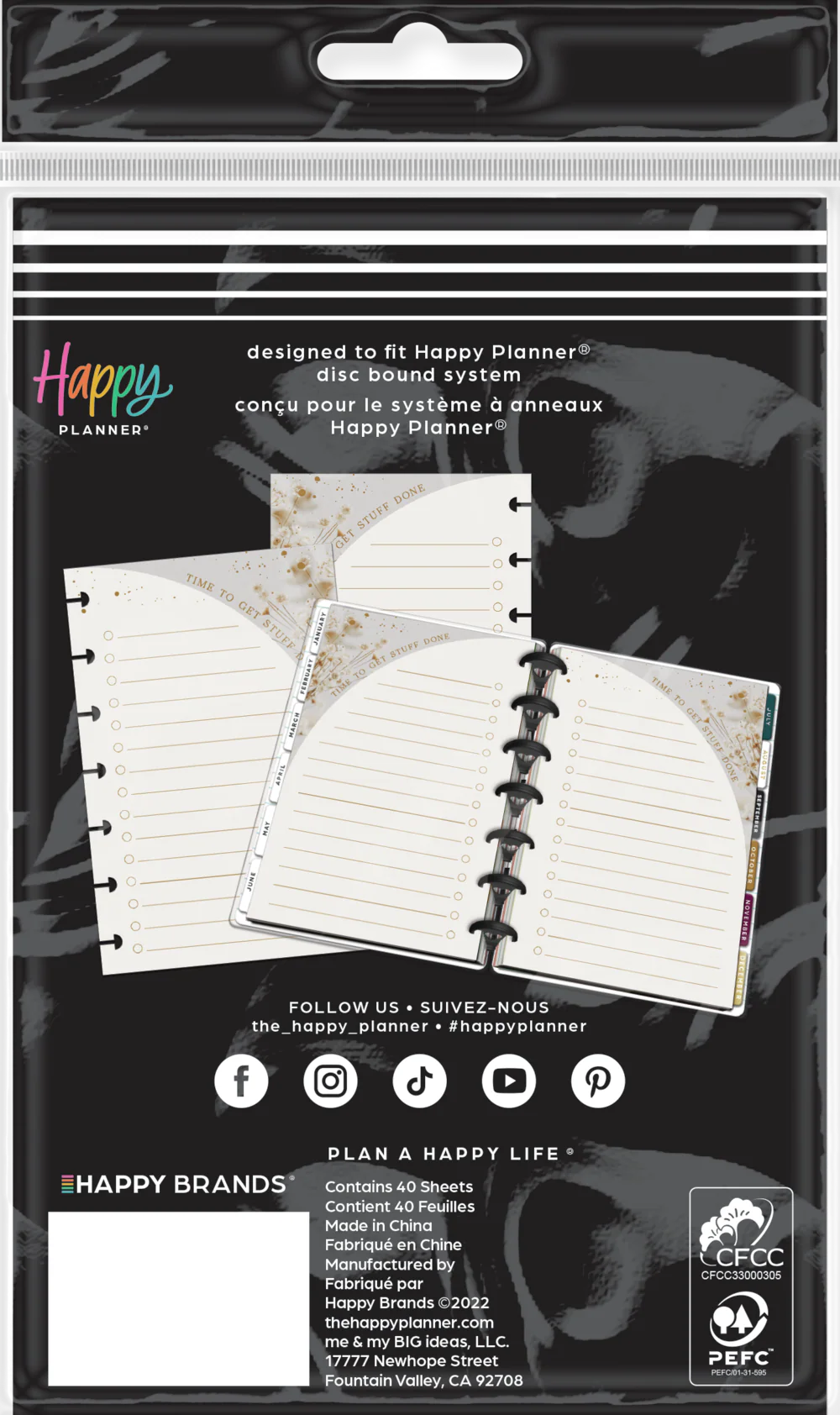 Dried Florals - Bullet List Mini Filler Paper - 40 Sheets - Image 5
