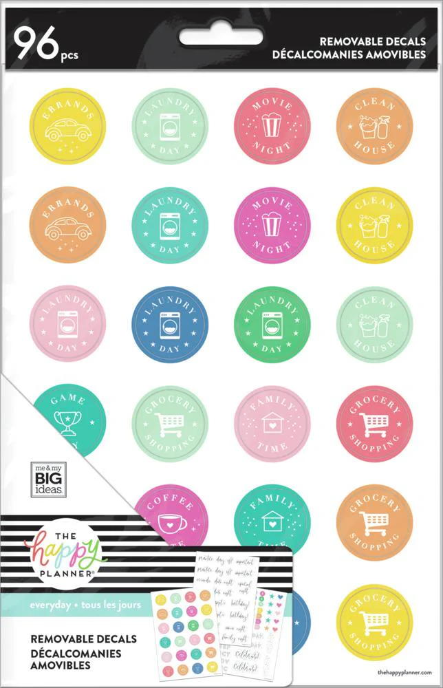 Dry Erase Decals - Monthly + Daily Schedule