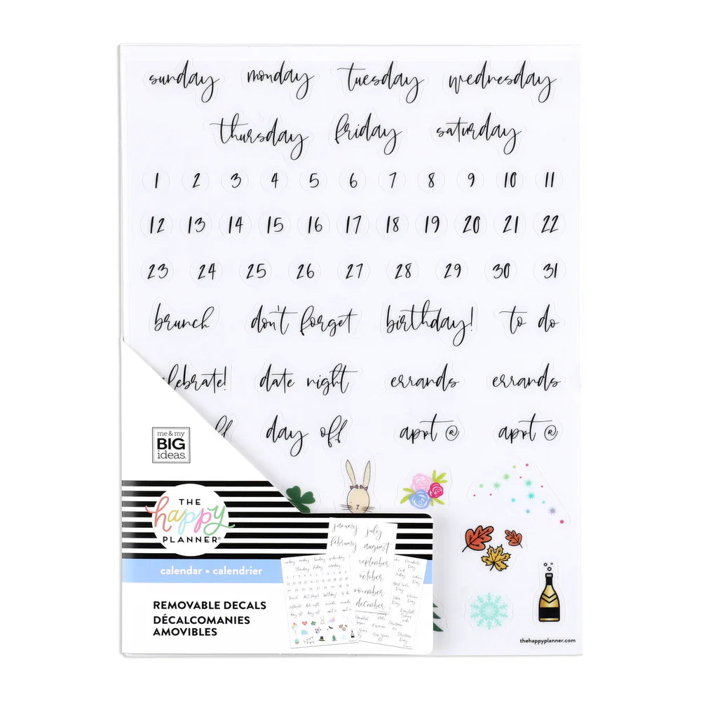 Dry Erase Decals - Seasonal Script - Image 3