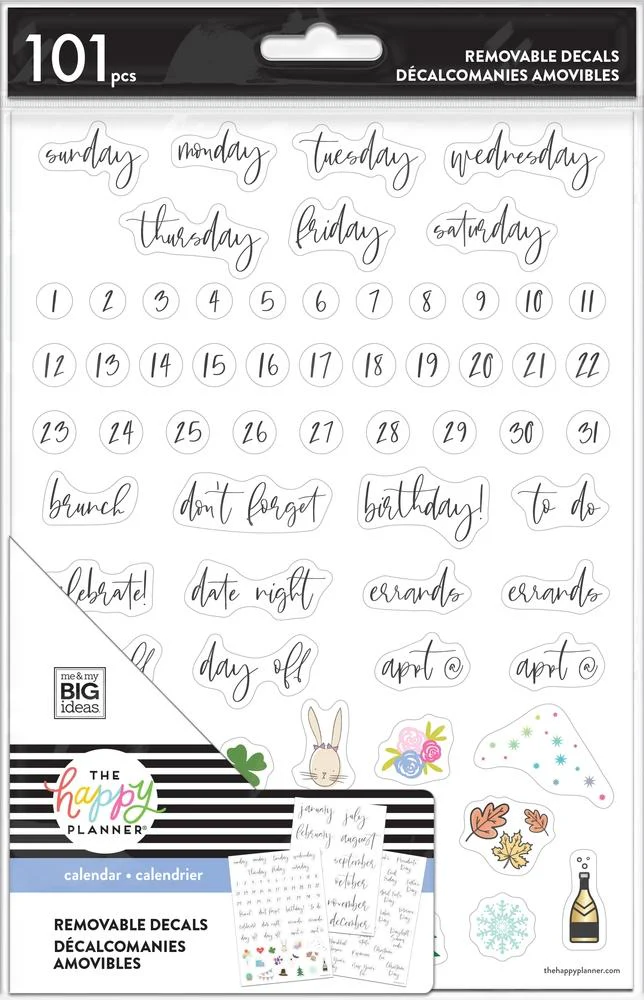 Dry Erase Decals - Seasonal Script - Image 4